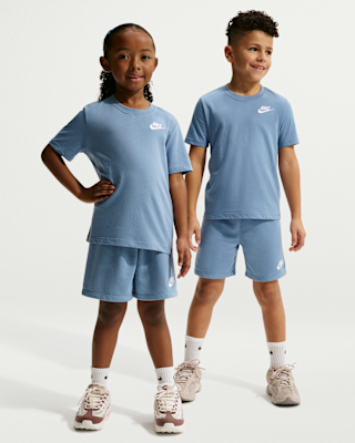 Nike Little Kids' Club 2-Piece Knit Shorts Set. Nike.com